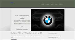 Desktop Screenshot of codemybmw.com